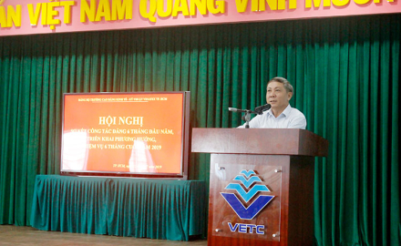 Đảng ủy trường Cao đẳng Kinh tế – Kỹ thuật Vinatex Tp. Hồ Chí Minh tổ chức hội nghị sơ kết công tác đảng 6 tháng đầu năm và triển khai phương hướng, nhiệm vụ 6  tháng cuối năm 2019