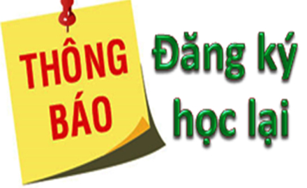 Kế hoạch học lại học kỳ I, năm học 2020 – 2021