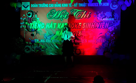 Sinh viên VETC tích cực tham gia hội thi tiếng hát karaoke sinh viên năm 2018