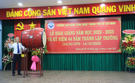 HCT-Lễ khai giảng năm học 2022 – 2023 và Kỷ niệm 44 năm ngày thành lập trường Cao đẳng Công nghệ Thành phố Hồ Chí Minh