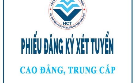 Phiếu đăng ký xét tuyển Cao đẳng và Trung cấp năm 2022
