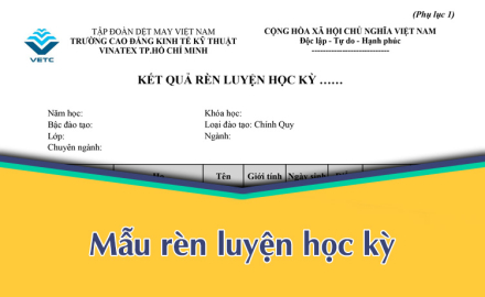 MẪU RÈN LUYỆN HỌC KỲ