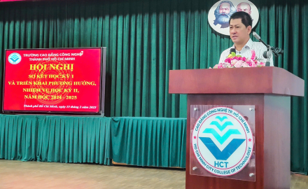 HỘI NGHỊ SƠ KẾT HK1 VÀ TRIỂN KHAI PHƯƠNG HƯỚNG – NHIỆM VỤ HK2 NĂM HỌC 2024 – 2025