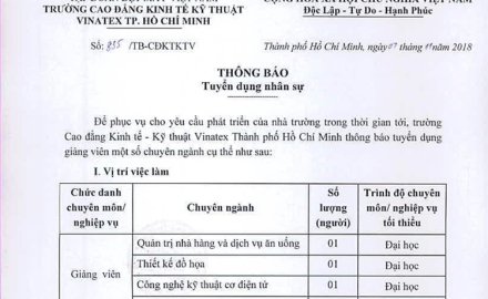 Tuyển dụng nhân sự