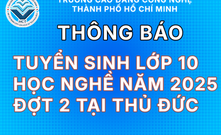 THÔNG BÁO – Tuyển sinh lớp 10 và học nghề năm 2025 đợt 2 tại Thủ Đức