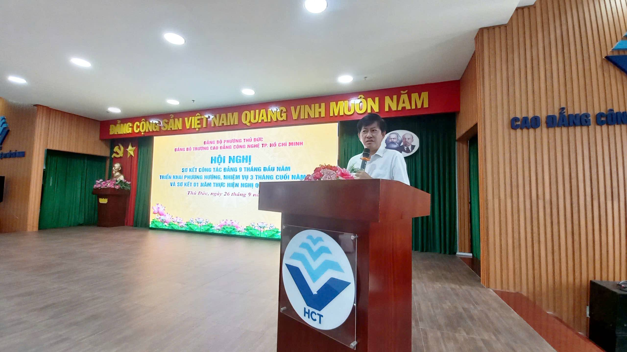 TRƯỜNG CAO ĐẲNG CÔNG NGHỆ THÀNH PHỐ HỒ CHÍ MINH