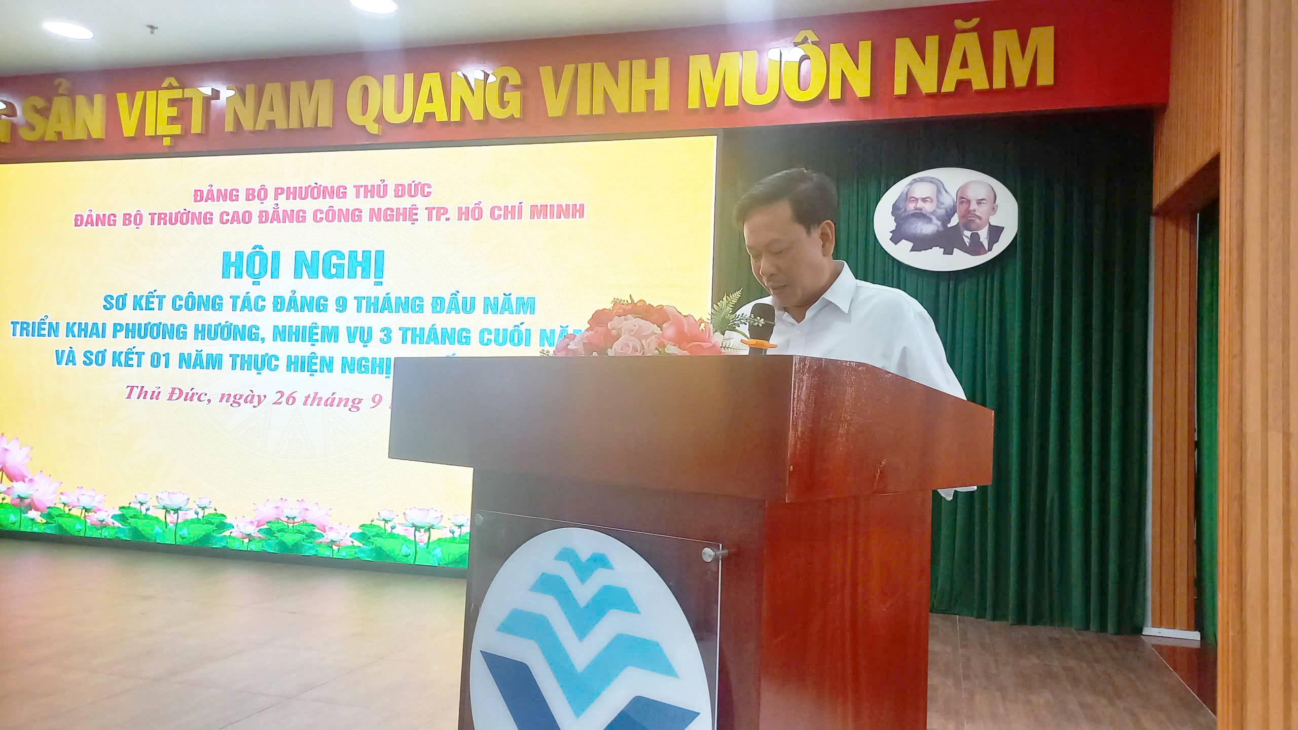 TRƯỜNG CAO ĐẲNG CÔNG NGHỆ THÀNH PHỐ HỒ CHÍ MINH