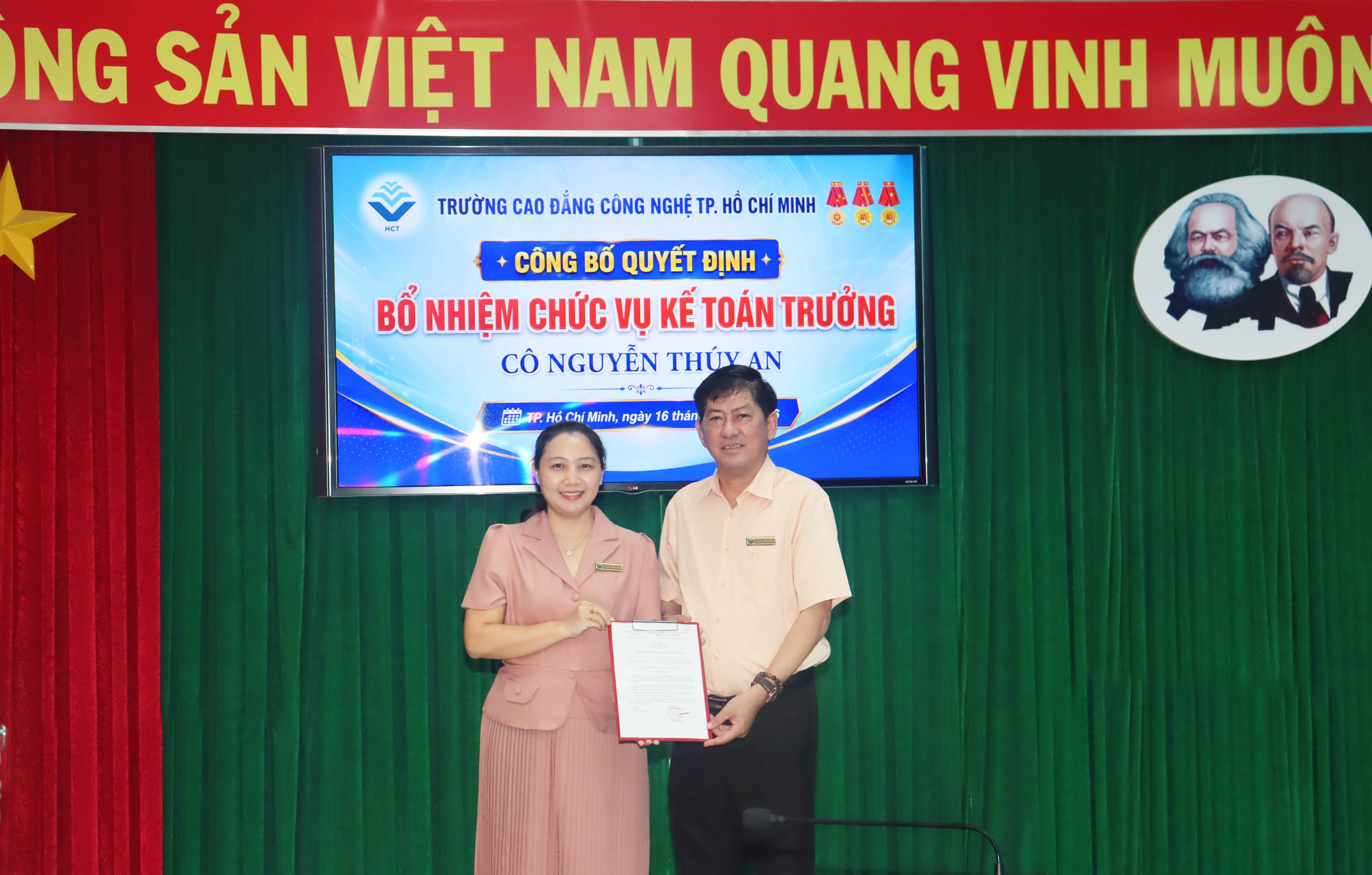 TRƯỜNG CAO ĐẲNG CÔNG NGHỆ THÀNH PHỐ HỒ CHÍ MINH
