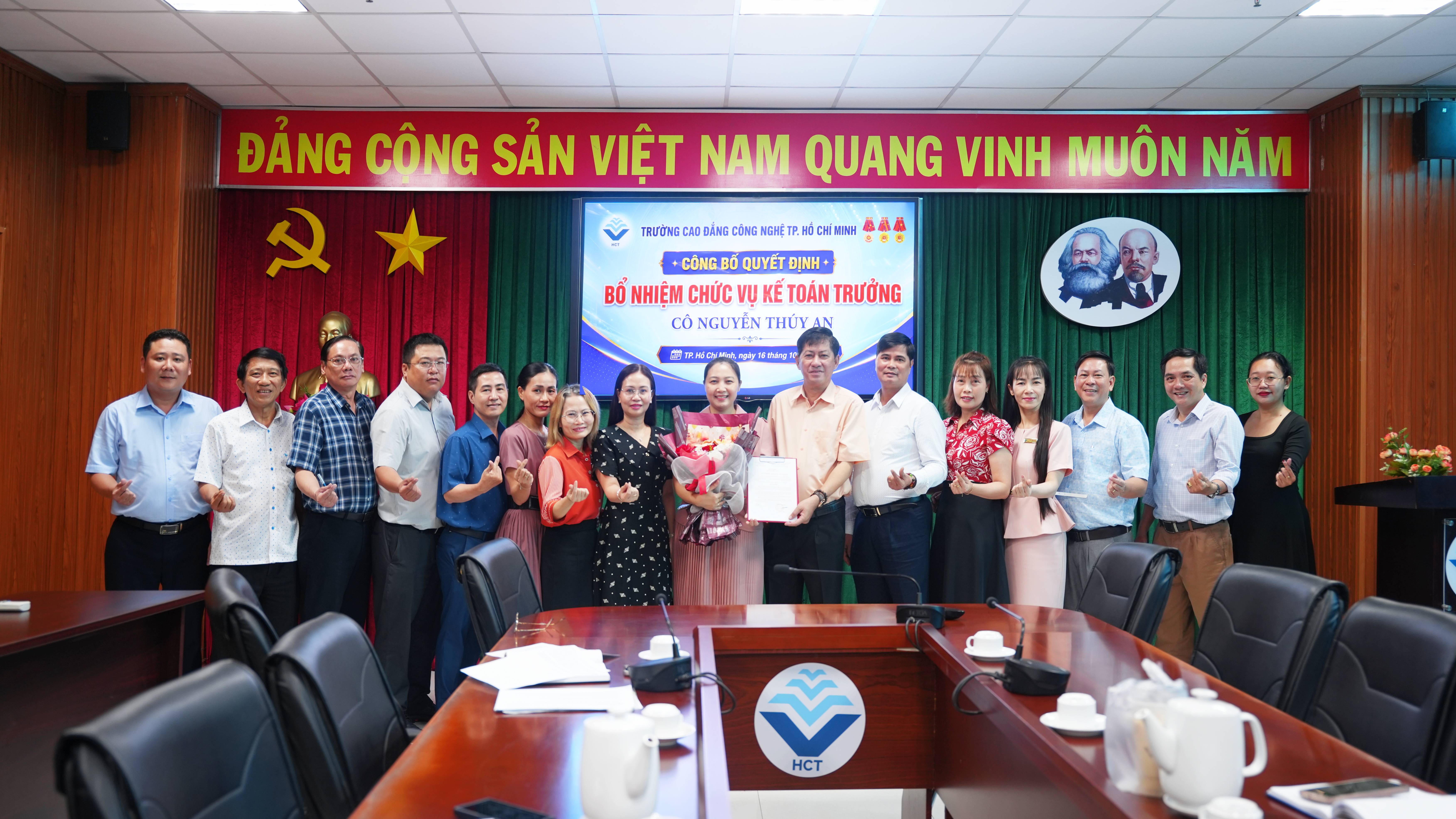 TRƯỜNG CAO ĐẲNG CÔNG NGHỆ THÀNH PHỐ HỒ CHÍ MINH