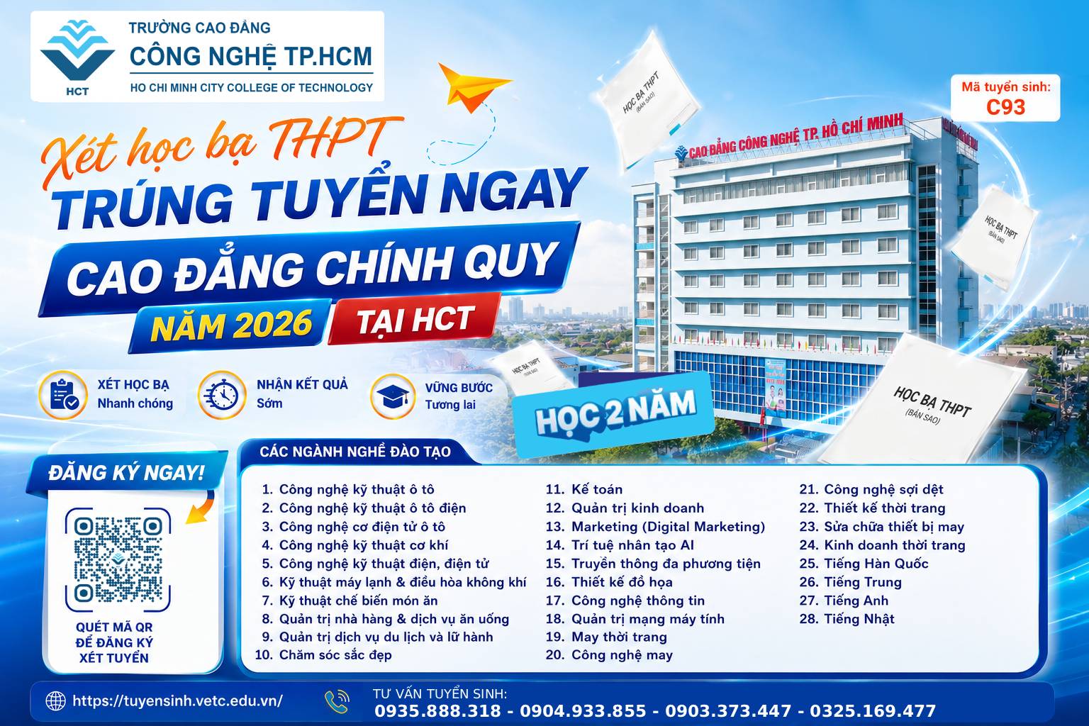 TRƯỜNG CAO ĐẲNG CÔNG NGHỆ THÀNH PHỐ HỒ CHÍ MINH