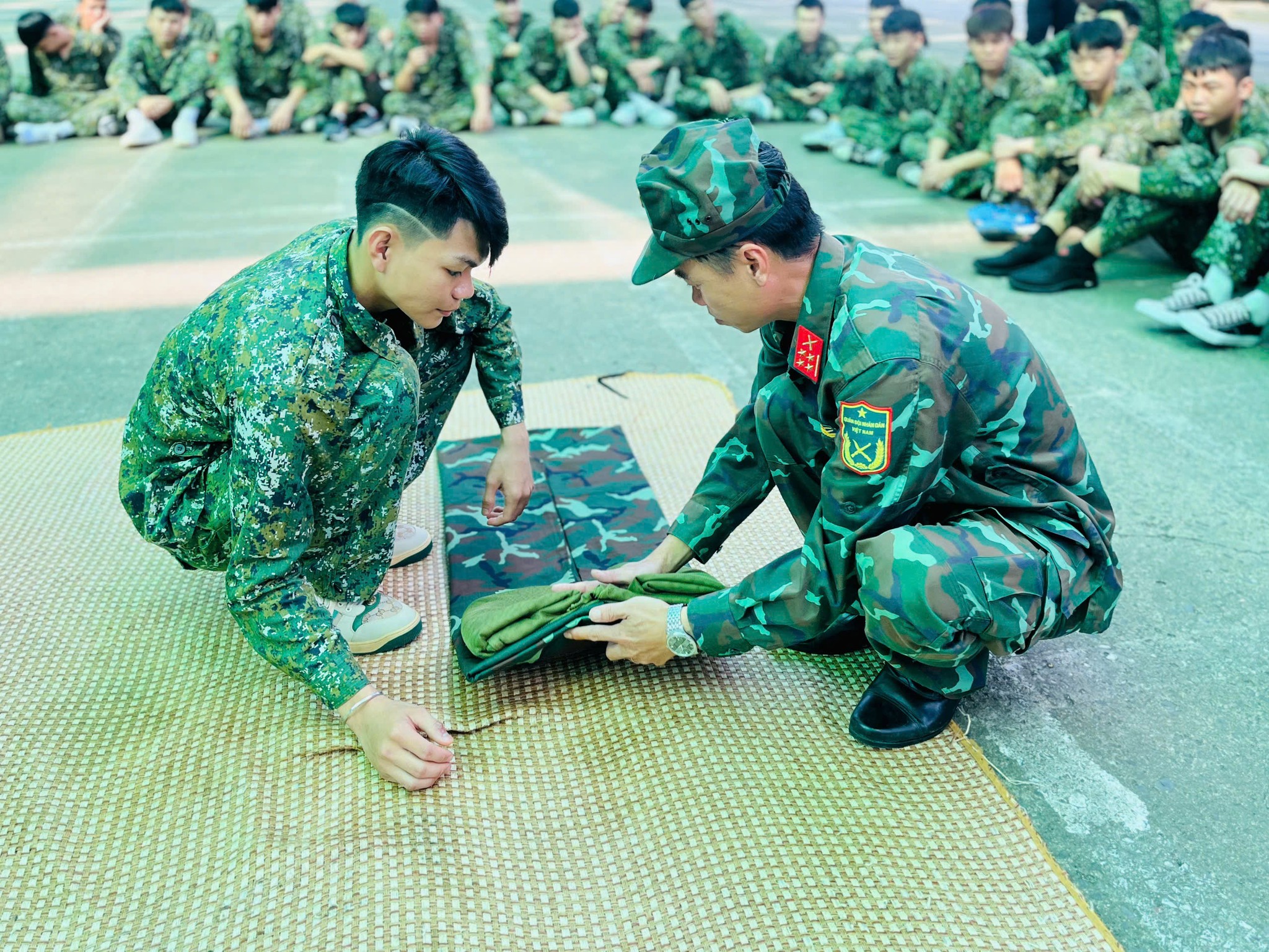 Sinh viên Trường Cao đẳng Công nghệ TP. Hồ Chí Minh tham gia kỳ học Giáo dục Quốc phòng – An ninh tại Phân hiệu Đồng Nai