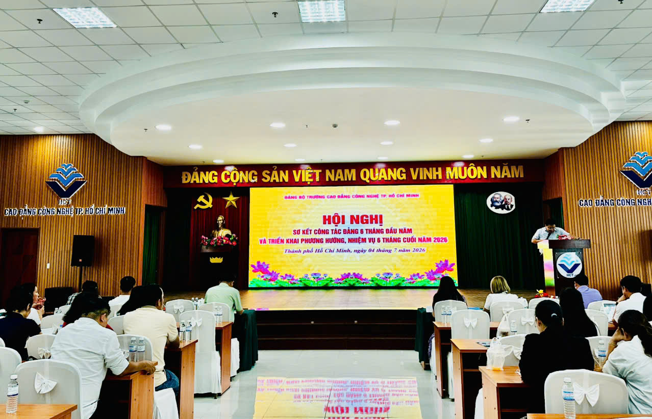 TRƯỜNG CAO ĐẲNG CÔNG NGHỆ THÀNH PHỐ HỒ CHÍ MINH